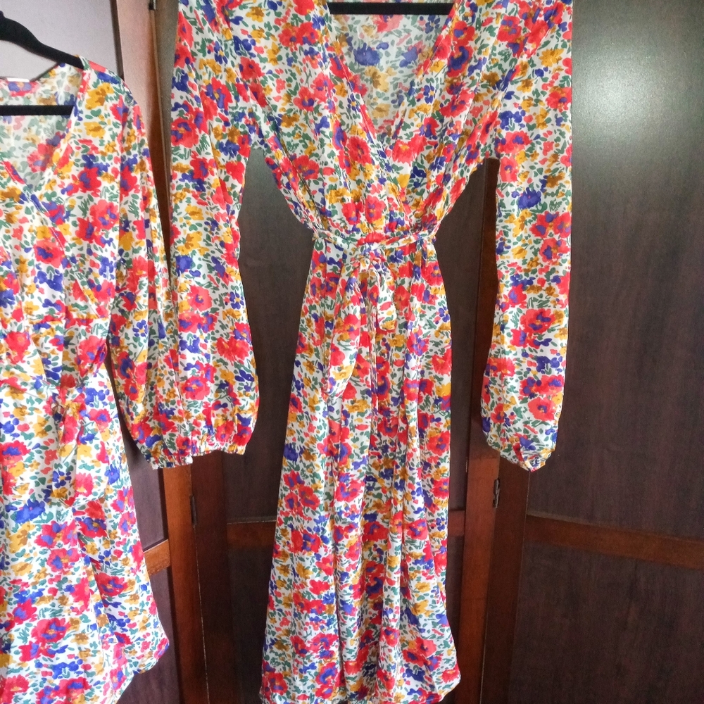 Mommy a.nd Me Matching Mother Daughter Dresses floral - Picture 2 of 5